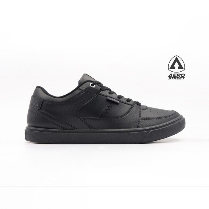 Gambar Aerostreet Hoops Low All Black - Sepatu Sneakers Casual Hitam Unisex - V1, 37 dari Living Things. undefined Tokopedia