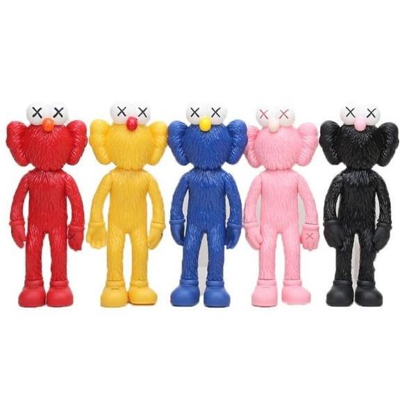 Gambar Action Figure Kaws BFF Companion X Elmo Sesame Street - Biru - Biru dari PARIS 88 MART undefined Tokopedia