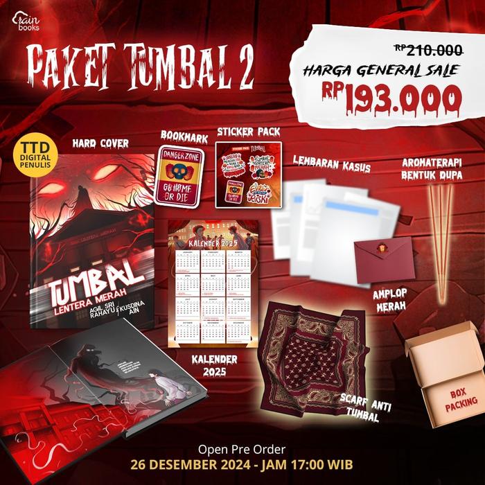 Gambar Buku Novel Horor Tumbal Lentera Merah - Agil Sri Rahayu & Kusdina Ain - Rainbooks - Bumifiksi - Dipesan 26 Des - TUMBAL 2 dari Bumi Fiksi Makassar Kota Makassar Tokopedia