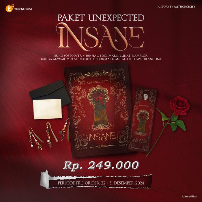 Gambar PRE ORDER - Buku Novel - Insane - Authorciciey - Teradiski - Bumifiksi - ENEXPECTED dari BumifiksiJogjakarta undefined Tokopedia
