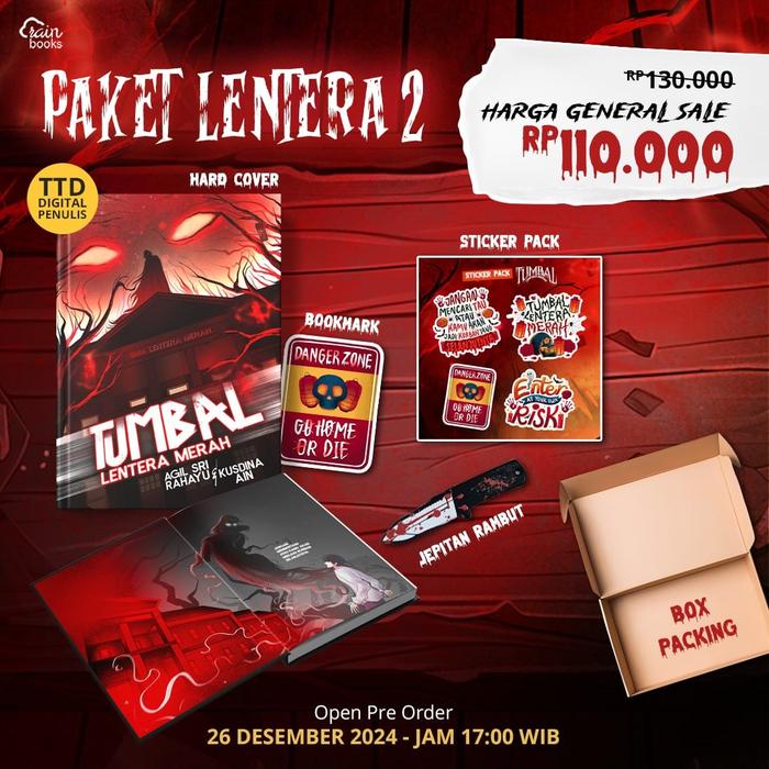 Gambar Buku Novel Horor Tumbal Lentera Merah - Agil Sri Rahayu & Kusdina Ain - Rainbooks - Bumifiksi - Dipesan 26 Des - LENTERA 2 dari Bumi Fiksi Makassar Kota Makassar Tokopedia