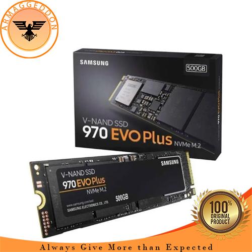 Ssd Samsung 970 Evo Plus 500gb Nvme M2 Pcie 30 V-nand