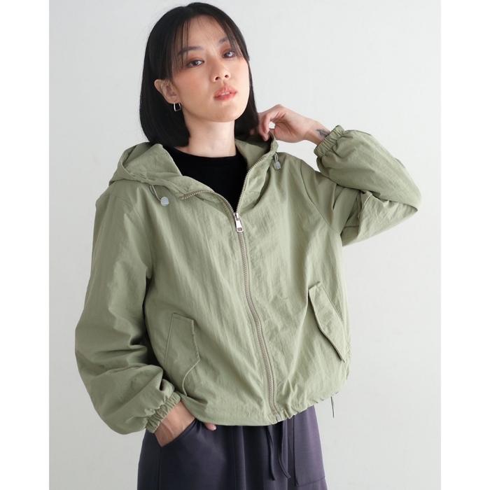 Gambar VASEMA JACKET MYRUBYLICIOUS - SAGE GREEN dari MYRUBYLICIOUS COLLECTIONS undefined Tokopedia