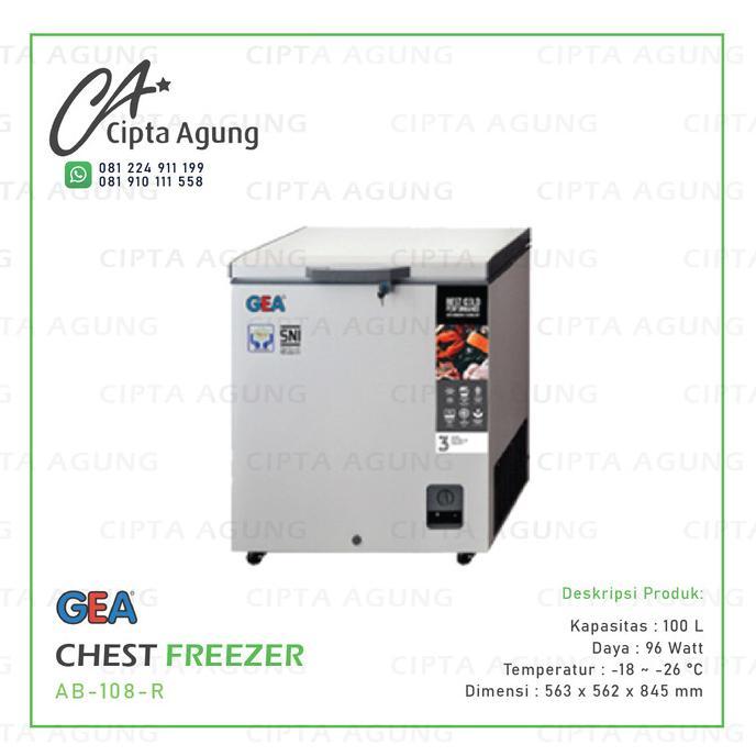 Gambar Cuci Gudang Chest Freezer Gea Ab 106 R - AB-108-R dari Olase shop undefined 4 Tokopedia