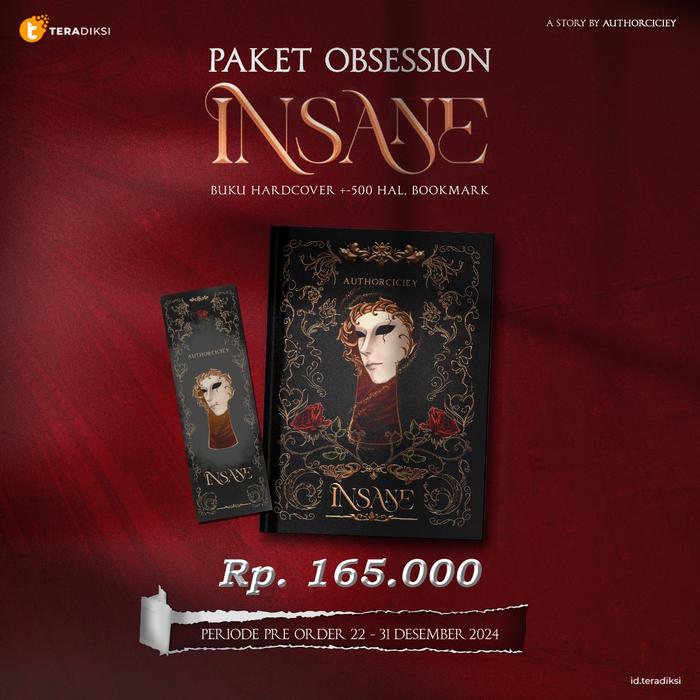Gambar PRE ORDER - Buku Novel - Insane - Authorciciey - Teradiski - Bumifiksi - OBSESSION dari BumifiksiJogjakarta undefined Tokopedia
