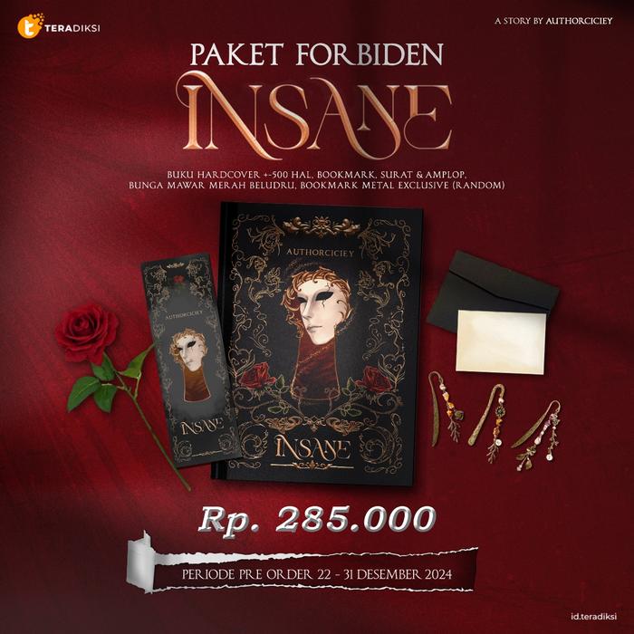 Gambar PRE ORDER - Buku Novel - Insane - Authorciciey - Teradiski - Bumifiksi - FORBIDEN dari BumifiksiJogjakarta undefined Tokopedia
