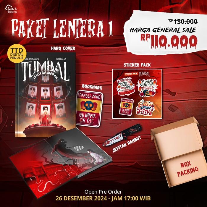 Gambar Buku Novel Horor Tumbal Lentera Merah - Agil Sri Rahayu & Kusdina Ain - Rainbooks - Bumifiksi - Dipesan 26 Des - LENTERA 1 dari Bumi Fiksi Makassar Kota Makassar Tokopedia