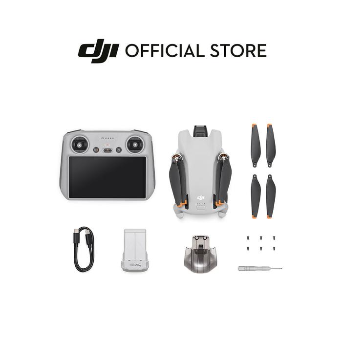 Gambar DJI Mini 3 - Camera Drone | 4K HDR Video | True Vertical Shooting - Mini 3 (RC) dari DJI Official Store undefined Tokopedia