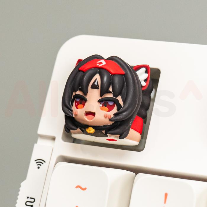 Gambar ZZZ Zenless Zone Zero Flat Artisan Keycap - NEKOMIYA dari AllCaps Indonesia undefined Tokopedia