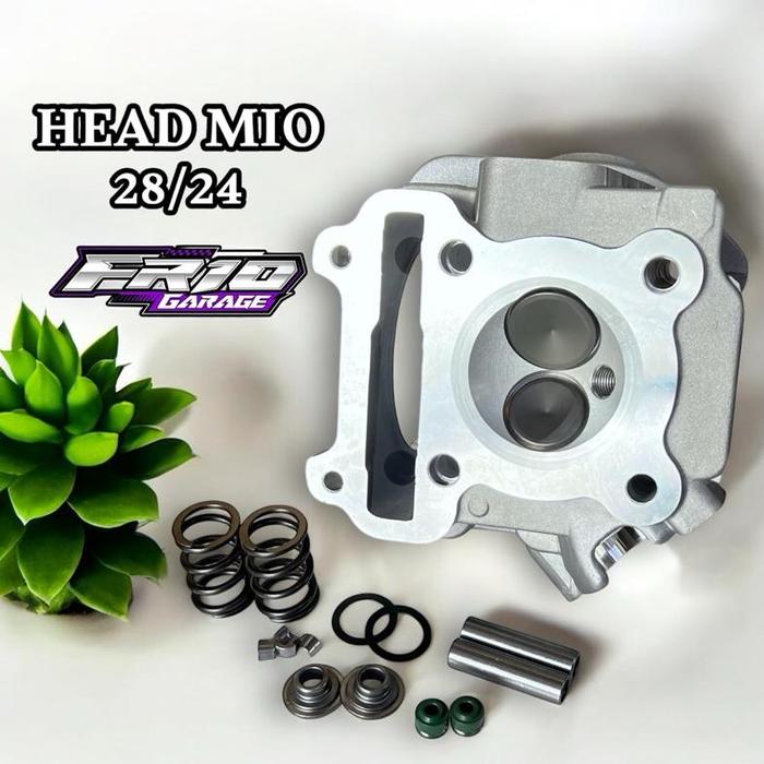Gambar HEAD / KOP YAMAHA MIO SMILE / SPORTY 5TL RUBAH SUDUT KLEP 28/24 - HEAD SUDUT dari Gudang OTO undefined Tokopedia