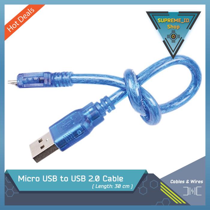 Jual USB 2.0 Cable Kabel High Speed to USB Type-C | Micro USB | Mini ...