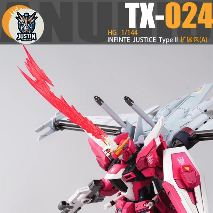 Gambar HG Infinite Justice Type II/2 Add On Upgrade Part By Anubis dari Justinhobbies undefined Tokopedia