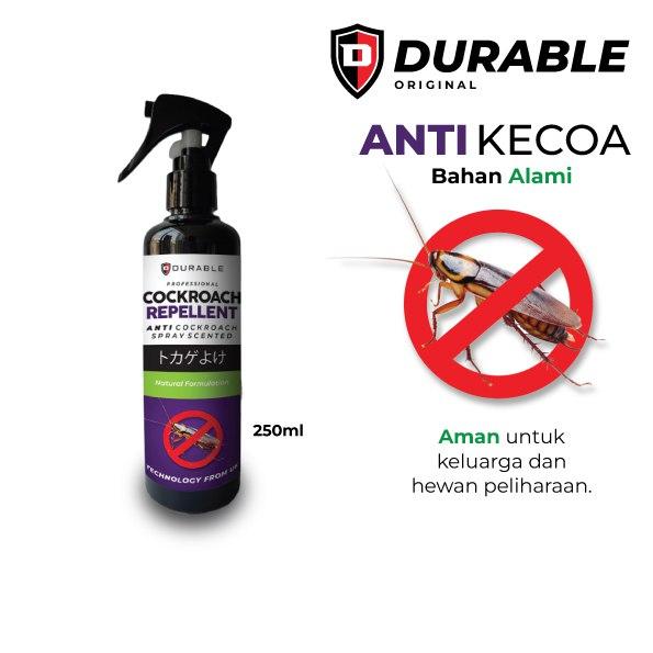 Gambar Durable Cockroach Repellent Cairan Pengusir Kecoa Bahan Alami 200ml - Kecoa 250ml dari Durable Indonesia undefined Tokopedia