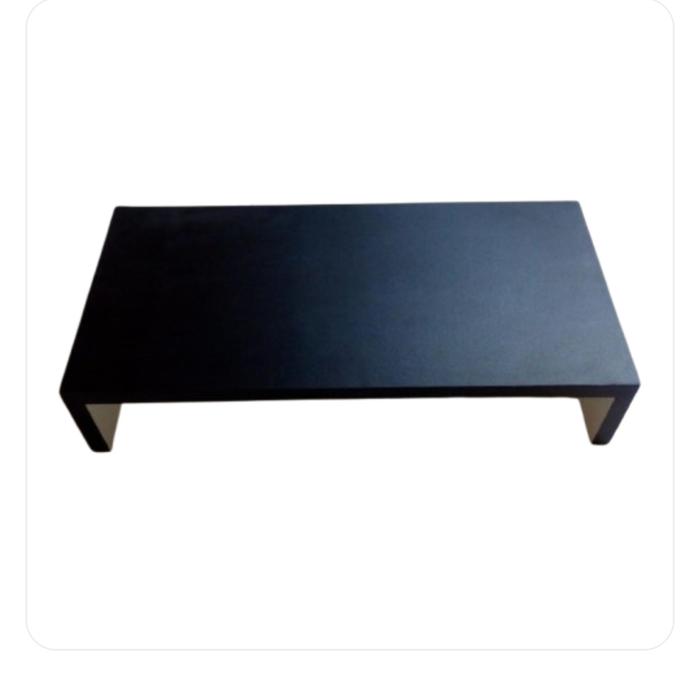 Gambar stand desk monitor/stand monitor/monitor desk/meja monitor/meja komputer/dudukan monitor/ - hitam tnp sayap, PLT-90X23X15 dari SjA furniture999 undefined Tokopedia