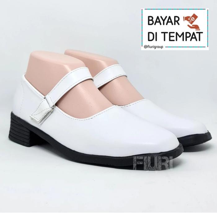 Gambar FIURI OFFICIAL - LIA 36-43 PUTIH - SEPATU PANTOFEL PUTIH POLOS WANITA - Putih, 36 dari FIURI undefined Tokopedia