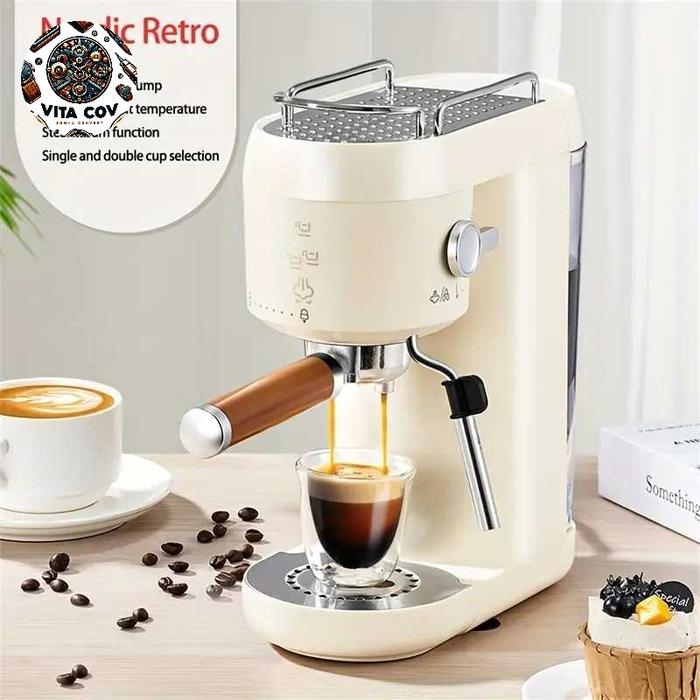 Gambar Mesin Kopi Espresso Fore Kopi Kenangan Starbucks 20 Bar 1400 Watt dari Vitacov Official Seller undefined Tokopedia