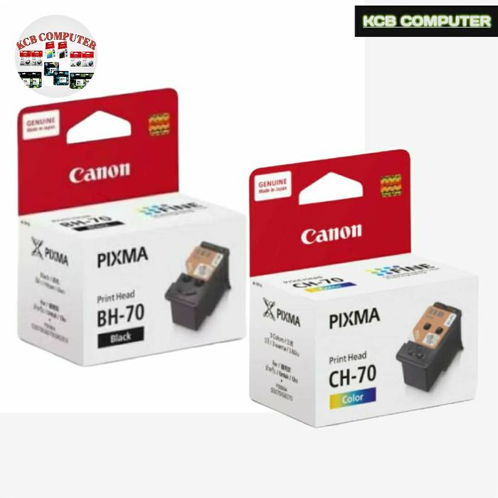 Gambar PrintHead Catridge Canon BH-70 Black + CH-70 Colour Original - BH-70 + CH-70 dari KCB COMPUTER undefined Tokopedia