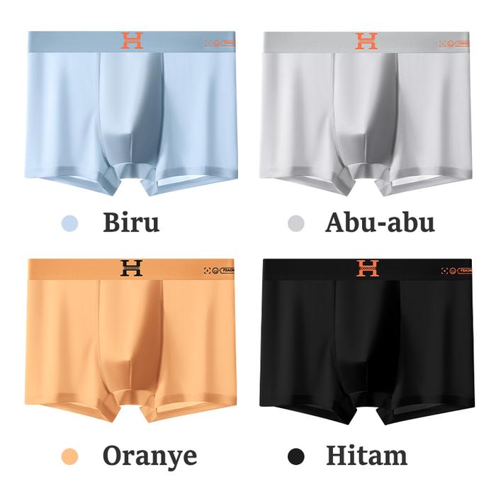 Gambar 4PCS Celana Dalam Boxer Kesehatan Vitalitas Pria/CD Boxer Magnetik Pria/Celana Dalam Terapi Pria - 4PCS, L(40-50KG) dari Little Seven7 Studio undefined Tokopedia