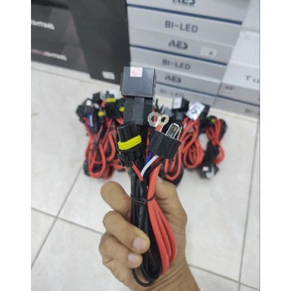 Gambar ADA STOCK !! lampu tiger pece set biled Aes 3 inchi turbo gen 2 + daymaker mini 3 mata - Set relay, AES Gen 2 dari CV ICOUNS undefined Tokopedia