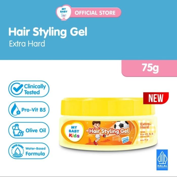Gambar My Baby Kids Hair Styling Gel 75 gr - Kuning dari LITTLE-BLOOM undefined Tokopedia