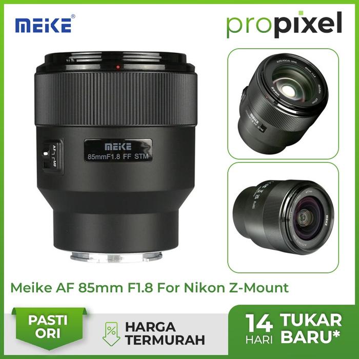 Promo Meike AF 85mm for Nikon Z Fullframe Lens Meike 85 mm f