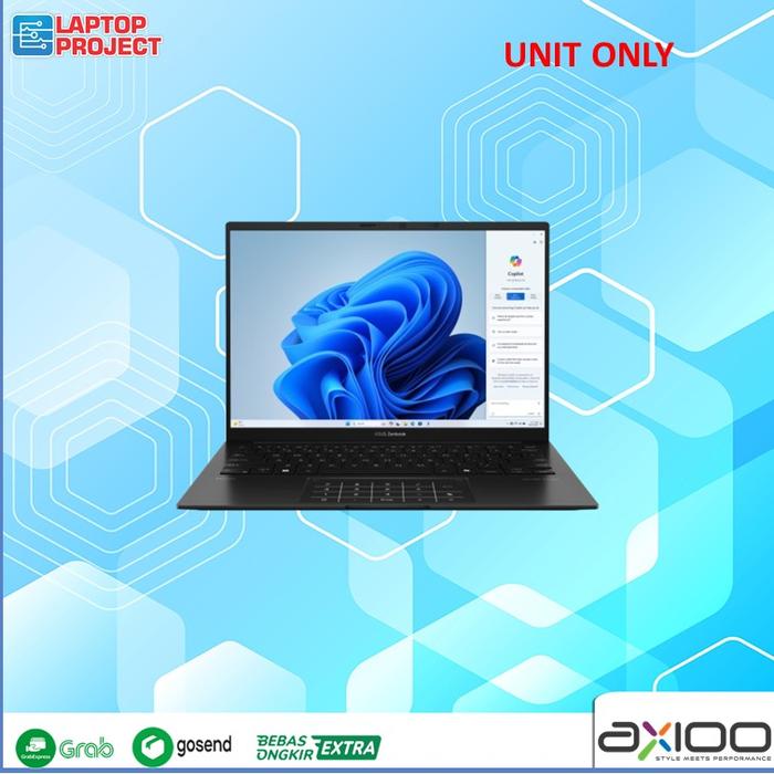 Gambar ASUS ZENBOOK 14 OLED UM3406HA RYZEN 7 8840HS 16GB 512GB W11+OHS 14.0 WUXGA BLK -OLED753 - UNIT ONLY dari Laptop Project undefined Tokopedia