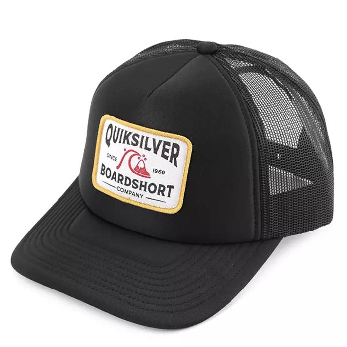 Snapback Hat Quiksilver Net Cap Black Mesh Snapback Hat 100