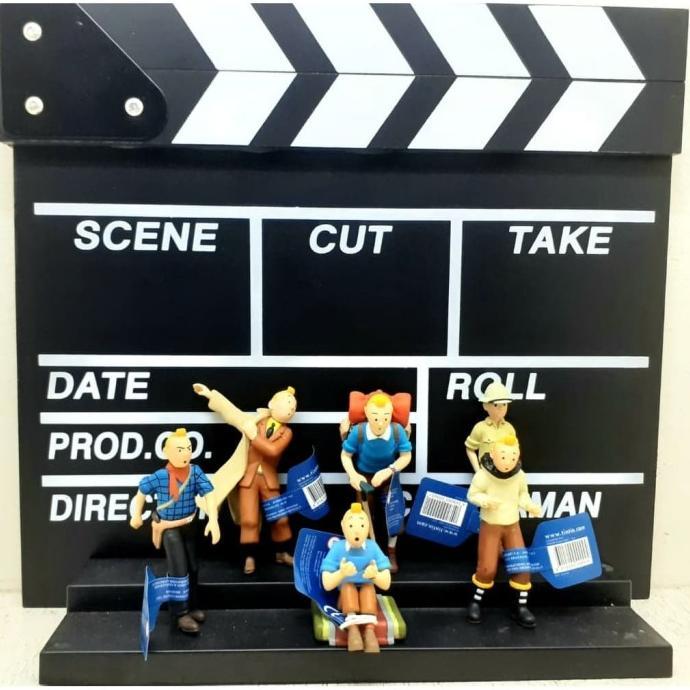 Gambar Tersedia Action Figure Tintin Isi 6 Loose Pack dari Ciraliya undefined Tokopedia