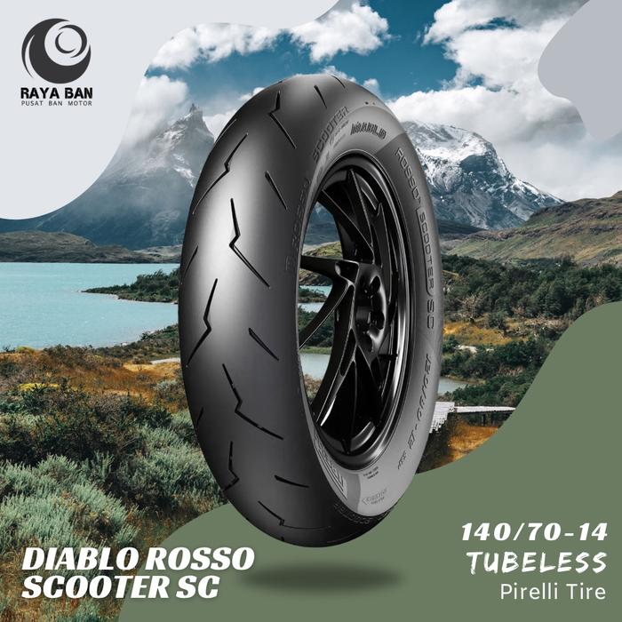 Ban Belakang Pirelli Diablo 140 70 14 Jual Pirelli Diablo Rosso