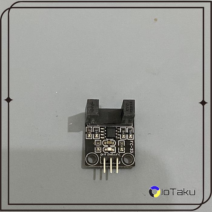 Gambar Optocoupler Sensor Kecepatan atau Speed Sensor RPM Infrared tipe Lebar Arduino DIY KIT dari IoTaku Tech undefined Tokopedia