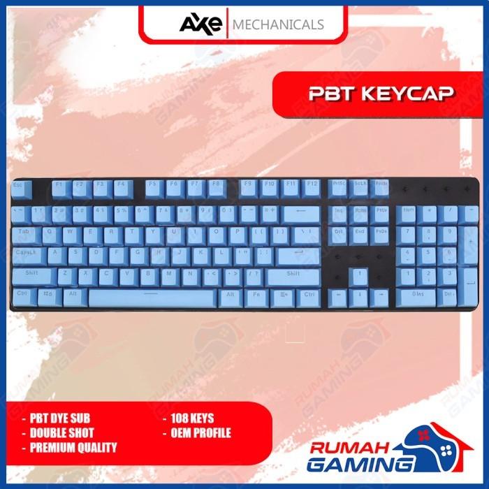 Jual KEYCAP - KEYCAPS - OEM PROFILE - ABS DOUBLE SHOT - 108 KEYS ...