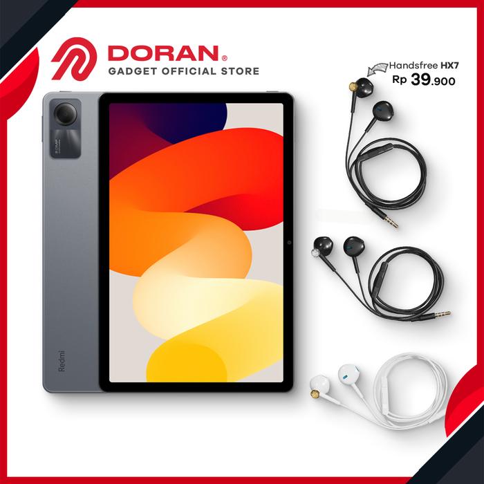Gambar Xiaomi Redmi Pad SE/Snapdragon 680 Layar 11" FHD+8000mAh-Garansi Resmi - Grey 4/128Gb, Headset HX7 dari Doran Gadget Official Store undefined Tokopedia
