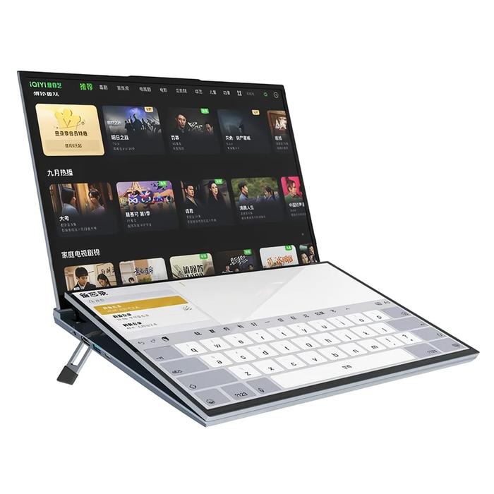 Gambar Laptop TAXEL 16+16inch Dual Screen Touch Notebook  i7-1260P Wins 11 DDR4 SSD WIFI BT Gaming - 32GB + 2 TB SSD dari easytechindonesia undefined Tokopedia