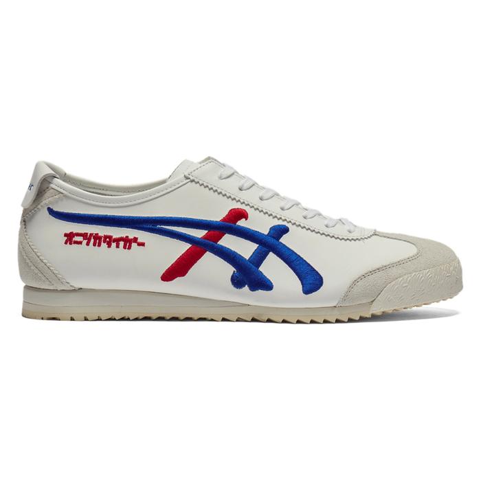 Sepatu Onitsuka Onitsuka Tiger Mexico 66 Triple White New Authentic  Onitsuka Tiger MEXICO 66 WHITE BLACK Unisex From