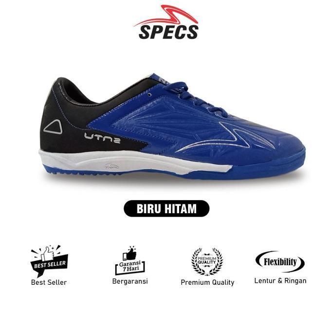 Gambar Top Sepatu Futsal Olahraga Running Sport Jogging Lari Pria Specs freeday - Biru Hitam, 42 dari toko freeday undefined Tokopedia
