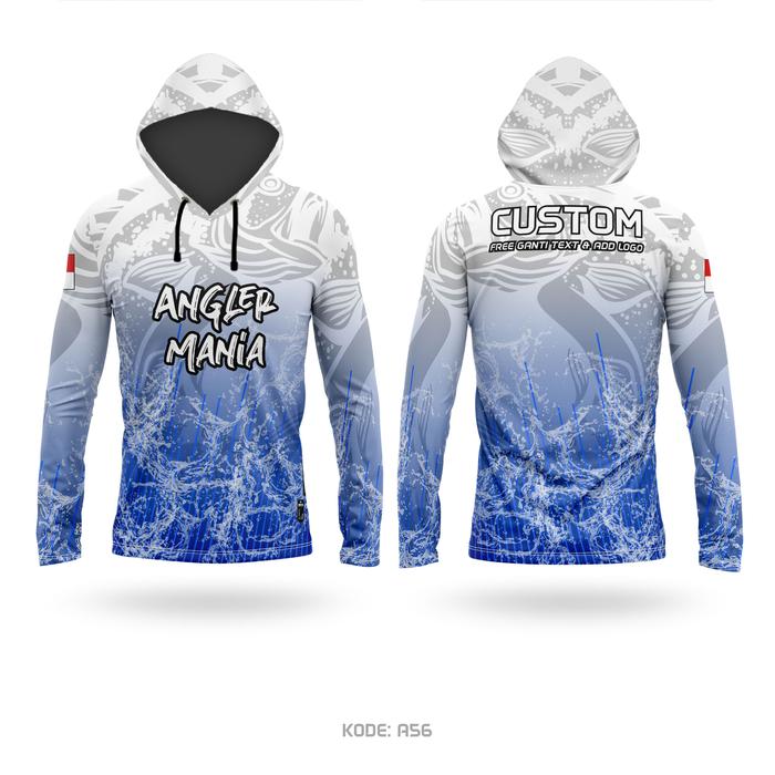 Gambar Jersey Hoodie Mancing Custom Angler Fishing Kupluk Dryfit Fullprint 56 - XS dari Ziddi Jersey undefined Tokopedia