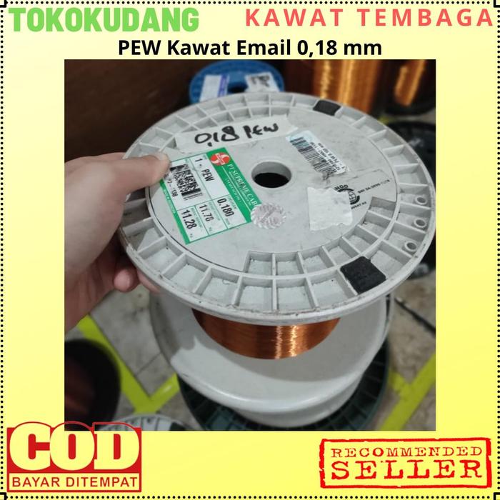Gambar Kawat Tembaga Email PEW SUPREME 0,18 mm Gulung Rewinding Trafo Tamiya Elektromotor Spull Bisa COD dari SCA MART ID undefined Tokopedia