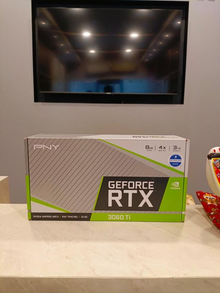 Jual PNY GeForce RTX 3060 Ti 8GB VERTO Dual Fan LHR Kota