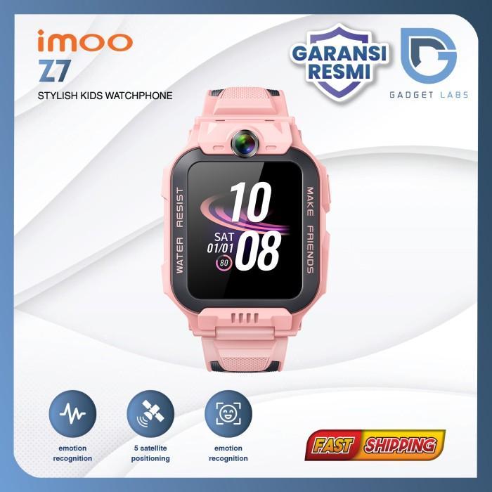 Gambar Imoo Kids Watch Phone Z7 | Jam Tangan Pintar Smartwatch Anak | Garansi Resmi Termurah 100 % Original - Merah Muda dari SAUNGINsuji54 undefined Tokopedia