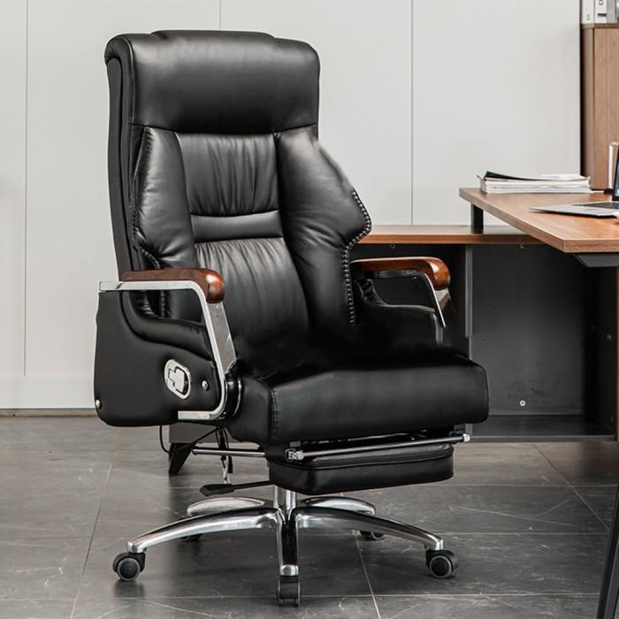 Gambar Furnibest Kursi Kerja Kursi Kantor Direktur Direksi F02 - 02 Hitam dari Furnibest.id undefined Tokopedia