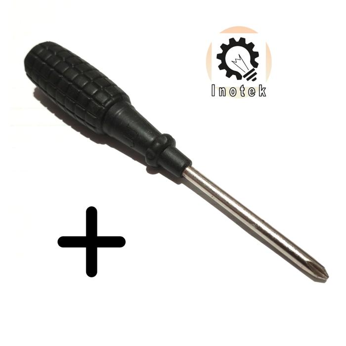 Gambar Obeng 6 in gagang grip motif granat - Hitam + dari Inotek undefined Tokopedia