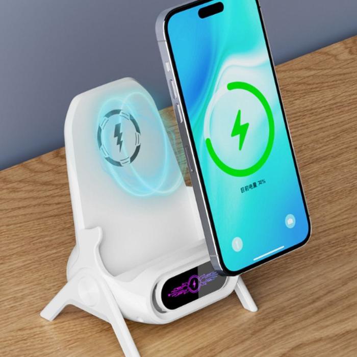 Jual Holder Wireless Charger Hp Magnetic Stand Smartphone Tablet