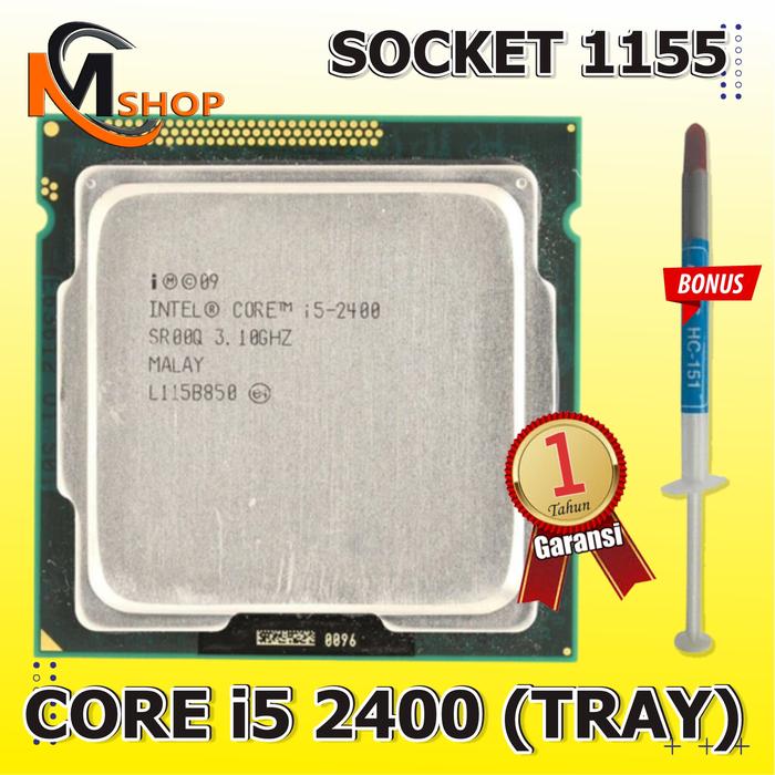 Jual Processor Intel LGA 1155 Core I5 2400 Ghz i5 2500 Kab