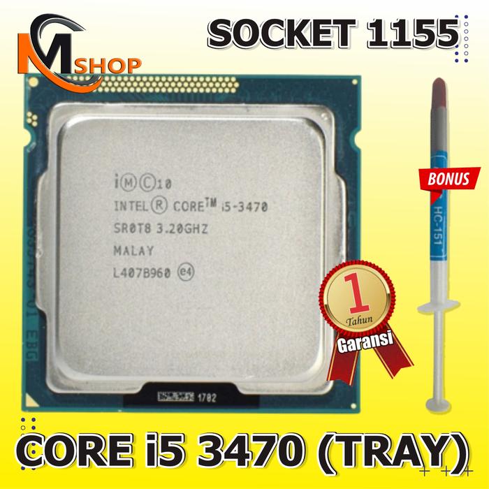 Gambar Processor Intel Core I5 3570 3.40GHz Ivy Bridge LGA 1155 + Fan - i5 3470 dari MC Shop Komputer Purwokerto undefined Tokopedia