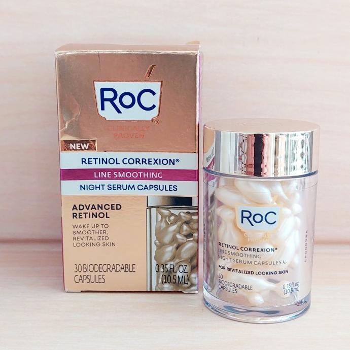 Gambar Roc Retinol Correxion Line Smoothing Night Night Serum 30 Capsules - 30pcsBOX PENYOK dari Wellnesindo undefined Tokopedia