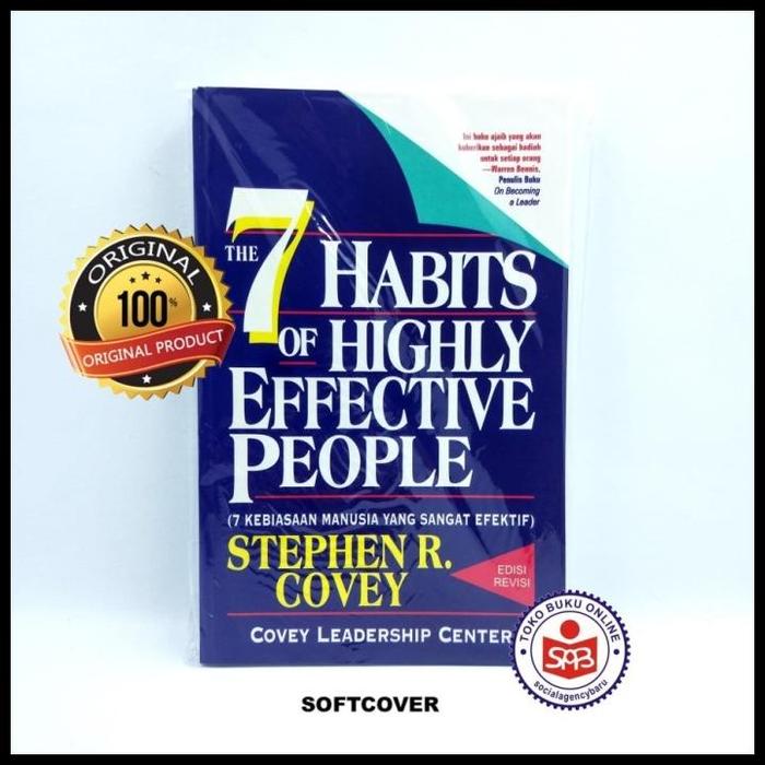 Gambar The 7 Habits Of Highly Effective People - Stephen R. Covey Terlaris - softcover dari Pasar murah16 undefined Tokopedia