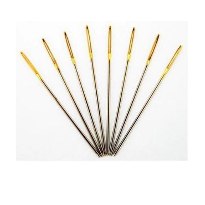 Gambar Tapestry Darning Needle Large Eye 5cm (10pcs) - TAJAM dari JPL CRAFT STORE undefined Tokopedia