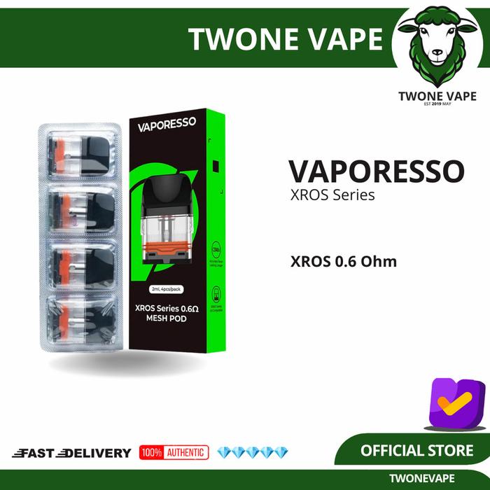 Gambar Cartridge Xros 2 | Xros Nano | Xros 3 | Xros 3 Nano Mini Catridge Xros - 0.6 Ohm dari Twoneofficial undefined Tokopedia