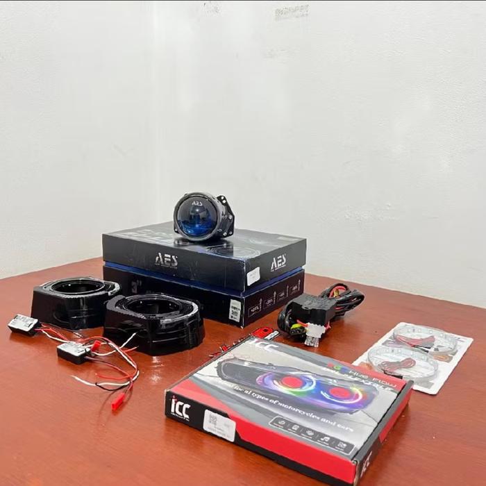 Gambar PAKET BUILDING tinggal pasang BILED AES F002 PNP TINGGAL PASANG FULL SET - de kuning, bmw sport dari AJD VARIASI undefined Tokopedia