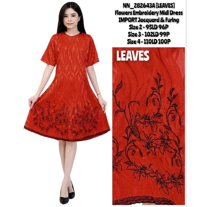 Gambar Dress Midi Classy Cheongsam Qipao Modern Imlek Wanita Lunar NNS - Red D dari co5co undefined Tokopedia